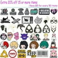 thumbnail image 2 of HOOUN Punk Enamel Piercing Brooch Pin Collar Decor Badge Corsage Jewelry Lapel Pins +-40 halloween pink skull, 2 of 9