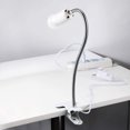 thumbnail image 5 of Base de Lampe LED E27, Support de Lampe Col de Cygne 400mm, Port Fileté E27 avec Rotation 360° pour Tatouage Maquillage Lecture de Nuit Plantation Lumière, 5 of 5