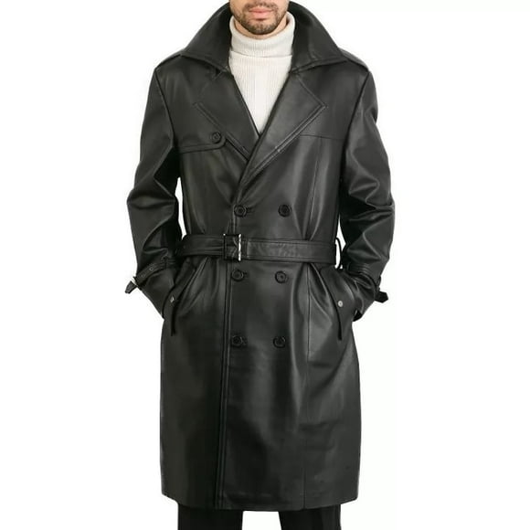 Men S Black Trench Coats, Mens Red Trench Coat Big And Tall