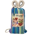 thumbnail image 4 of Bliss Hammocks 60"W Double Hammock with Rope Loops & Tree Straps, 265 lb, Malibu Stripe, 4 of 10