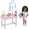 Barbie Chesea Can Be Scientist Doll with Lab Table & Accessories, Brunette Small Doll Playset