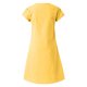 thumbnail image 5 of Vestido de algodón y lino de manga corta con estampado de verano con cuello en V suelto para mujer a la moda Fridja  bnh4777, 5 of 7