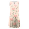 thumbnail image 3 of Ichuanyi liquidación boho boho vestido floral estampado de verano smessess beach mini vestidos ICHUANYI WER2023081603285, 3 of 4