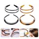 thumbnail image 4 of 4 diademas de plástico con peine para dientes, diadema de doble fila, aros para el cabello, 4 of 6