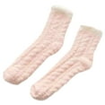thumbnail image 2 of 2Pairs Wool Socks Women's Winter Boots Socks Thick Knit Warm Cozy Crew Socks Christmas Holiday Socks, 2 of 6