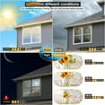 thumbnail image 6 of 35.4" X 78.7" 3D Rainbow Window Privacy Film, Stain Glass Decorative Window Film, Static Cling Non-Adhesive, Decals Covering Window Stickers, Heat Blocking Reusable Window Tint for Home, 6 of 9