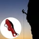 thumbnail image 4 of Descensor de tope de escalada Macarena equipo de rappel de seguridad de bloqueo automático Aluminio Rojo Longitud 186 cm, 4 of 7