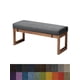 thumbnail image 3 of Cojín de banco grueso de 3 cm, colchón largo, tamaño personalizado, cojín de asiento de sofá, cojín decorativo para silla de jardín, cojines para ventana salediza, almohada para columpios, 3 of 5