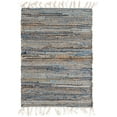 thumbnail image 5 of Unique Loom Chindi Jute Collection Area Rug (10' x 14' 1" Rectangle Blue/Navy Blue), 5 of 11