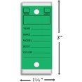 thumbnail image 2 of GFDYREE GREEN - Genuine Key Tags, Self-Protecting (250 tags per box with metal rings), 2 of 5