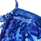 thumbnail image 5 of Traje De Danza Del Vientre Sujetador Halter Top Lentejuela Performance Outfits Royal Blue Sunnimix Traje de baile sujetador, 5 of 8
