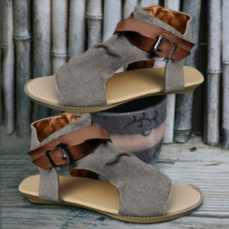 

Christmas Fashion Casual Fish Mouth Hollow Low Heel Flat Large Size Women s Shoes