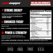 PROSUPPS Mr. Hyde Xtreme Pre-Workout Powder Energy Drink (30 Servings, Fruit Punch)