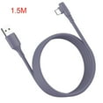 thumbnail image 1 of 5A Charging Cable Mobile Phone USB Elbow Data Transmission Cable Phone Elbow Charging Cord 1.5m Type-c, 1 of 9