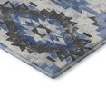 thumbnail image 3 of Addison Rugs Mayfield Premium Machine Washable Transitional Aztec Blue Rectangle Rug, 10' x 14', 3 of 7
