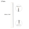 thumbnail image 2 of Unique Bargains 2 Pairs 4.4mm Double Pointed Knitting Sweater Needle Set, 9.84 Inches Length, 2 of 5