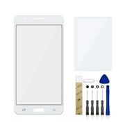 For MetroPCS Samsung Galaxy J7 SM-J700T1 Replacement Front Outer Glass Lens Screen Tool White