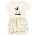 thumbnail image 3 of Inktastic Corgi Puppy Girl Girls Toddler Dress, 3 of 5