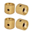 thumbnail image 1 of Perillas de Control de Tono de de 4 Perillas para Bajo de Guitarra Eléctrica con Agujeros-dorado perfke Perilla de control de volumen de tono, 1 of 8