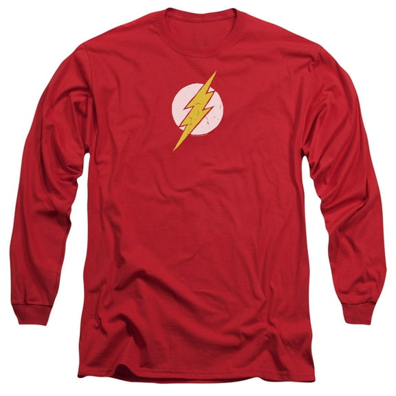 Jla - Rough Flash - Long Sleeve Shirt - XXX-Large