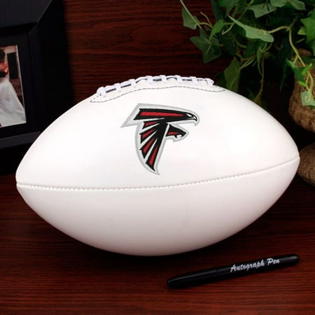 Johnson Autographed Nfl Football - NFL Atlanta Falcons Official Full-Size Autograph Football
