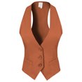 thumbnail image 3 of MixMatchy Women's Economy Dressy 3 Button Versatile Racerback Tuxedo Suit Vest Waistcoat, 3 of 5