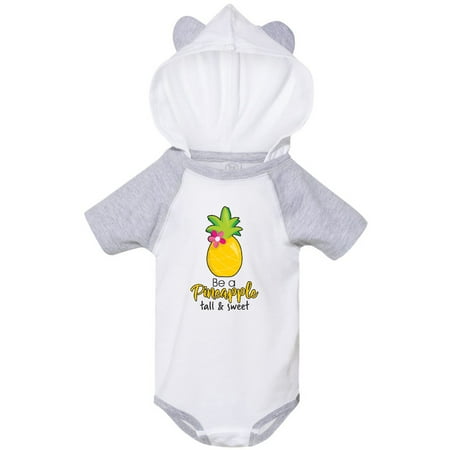 

Inktastic Be a Pineapple Tall and Sweet with Flower Gift Baby Girl Bodysuit