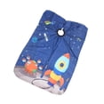 thumbnail image 3 of facefd Kids Haircut Cape Cover Professional for Salon Perming Dyeing Rocket Pattern, 3 of 8