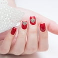 thumbnail image 3 of GOOHOCHY 20 piezas de pegatinas brillantes para uñas con forma de corazón y diamantes de imitación para uñas, 3 of 8