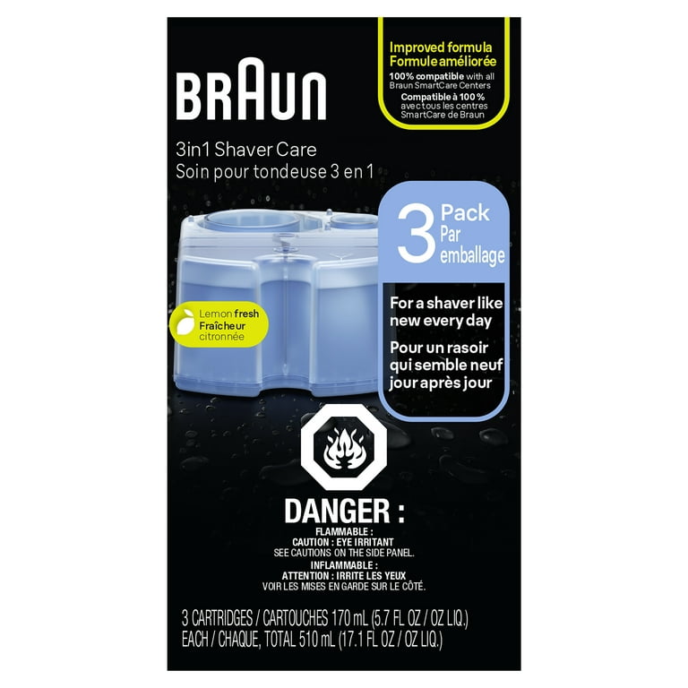 Braun Clean & Renew Refill Cartridges CCR - 3 Pack