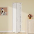 thumbnail image 5 of Interior White Primed 1-panel Solid Core Closet Bi-fold Shaker Door With Hardware, 5 of 9