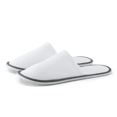

Men And Women Disposable Slippers Hotel Home Stay Coral Velvet Antiskid Sole Disposable Cotton Slippers