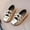 Gold, variant on FSYBOA Girls Dress Shoes Size 11(Little Kids), Fashion Low Heel Closed Toe Pull On Kids Flat Shoes Black