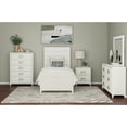 thumbnail image 3 of Picket House Furnishings Chett 2-Drawer Nightstand with USB in White, 3 of 5