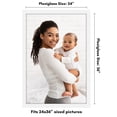 thumbnail image 7 of Americanflat Poster Frame 24x36 inches - White Wooden Picture Frame with Plexiglass Cover, 7 of 7