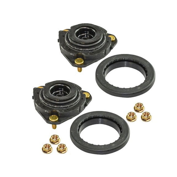 Front Strut Mount Kit 2 Piece - Compatible with 2000 - 2007 Ford Focus 2001 2002 2003 2004 2005 2006