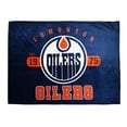 thumbnail image 1 of NHL Edmonton Oilers Game Day Blanket, 66" x 90", 1 of 4