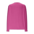 thumbnail image 6 of zaveiop Cardigan for Women Trendy Lightweight Soft Thin Long Sleeve Open Front Cardigans Casual Breathable Cover Ups Dusters (Hot Pink, XXL), 6 of 9