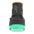 thumbnail image 3 of Lamp 10Pcs BERM LED Power Indicator Light  PC Flame Retardant Shell 22mm Diameter 380V AD16-22D/S, 3 of 7
