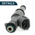 thumbnail image 4 of Fuel Injector for Nissan Frontier 2.5 2008-2019 Flow Match No.16600EA00A Fuel Nozzle Gray 1 Pc, 4 of 7