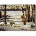 thumbnail image 1 of Ceramic Tile Mural-George Bellows Country Painting 146. 32" w x 24" h using (12) 8 x 8 ceramic tiles, 1 of 3
