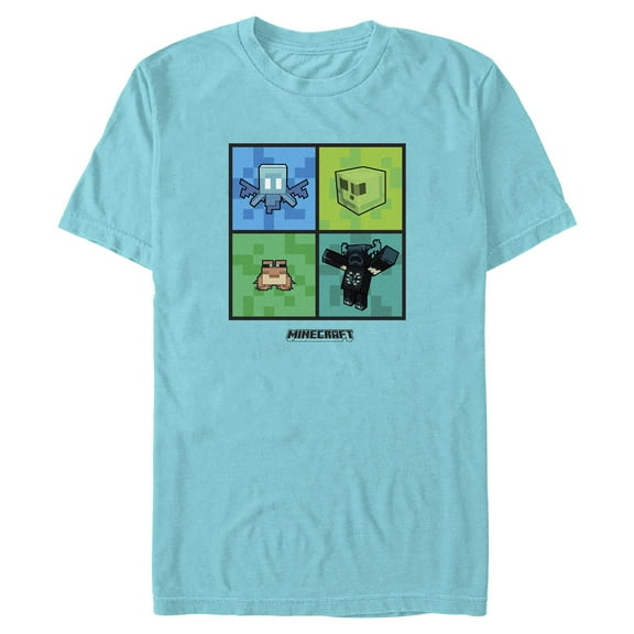 Mens Minecraft Animal Friends T Shirt