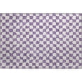 thumbnail image 2 of Addison Rugs Mayfield Premium Machine Washable Transitional Geometric Purple Rectangle Rug, 1'8" x 2'6", 2 of 6