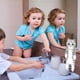 thumbnail image 1 of Toalla de mano para gatos divertida - Toalla decorativa de cocina y baño de 25x6 pulgadas con botón de presión - Súper absorbente y suave - Regalo de inauguración, 1 of 3