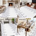 thumbnail image 6 of 5x7 Washable Area Rug, Rhombus Lines Non-Slip Large Rectangle Rug for Living Room Bedroom, Geometric Boho Indoor Floor Mat for Home Decor, 6 of 9