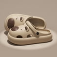 thumbnail image 2 of Kids Sandals Girls Capybara Clog Sandals Summer Outdoor Casual Non Slip Slippers Kids Slippers Khaki 10.5-11 Years, 2 of 8