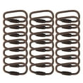 thumbnail image 3 of Pack of 24 D Ring Locking Carabiner Locking Carabiner Keychain Small Keychain Mini Hooks Spring Lock Climbing Carabiners Clips Holder Gifts for Traveling Copper, 3 of 5