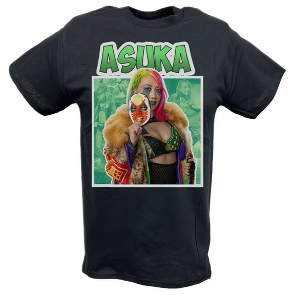 Asuka Green Logo Mask T-shirt