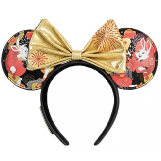 Disney Parks Minnie Mouse Hot Pink Sequined Ear Headband New Pink Minnie Ear Headband at Walt Disney World - WDW News  main image 4