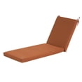 thumbnail image 2 of Olurrisa Outdoor Chaise Lounge Cushion, Orange, 2 of 8